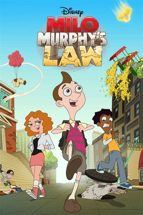 milo's law|who voices milo murphy's law.